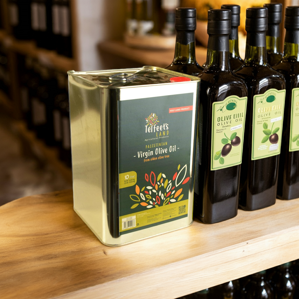 Palestinian Virgin Olive Oil - 10L