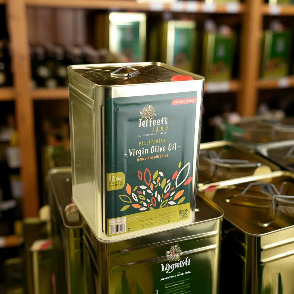 Palestinian Virgin Olive Oil - 16L