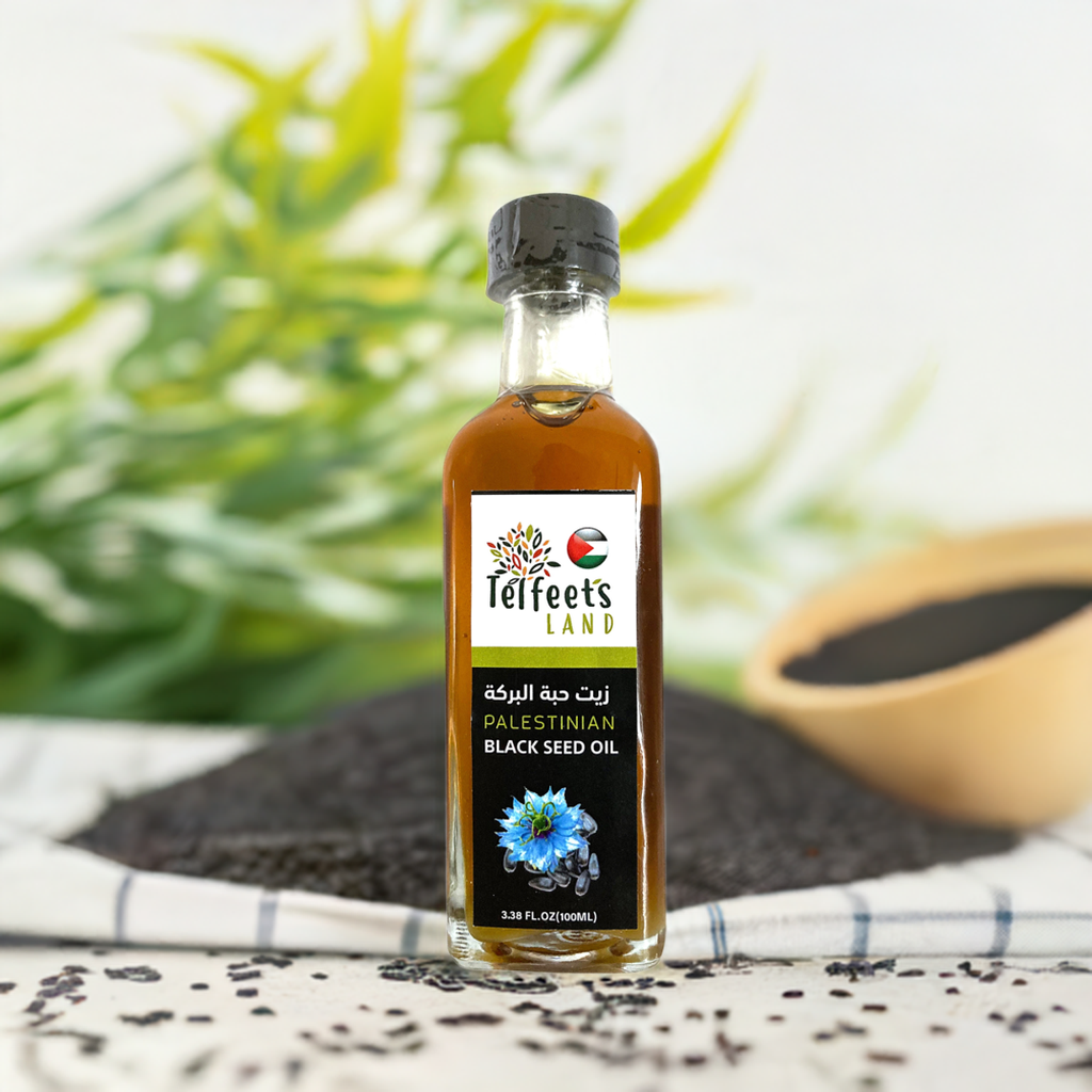 Palestinian Organic Black Seed Oil 100ML - Telfeetsland